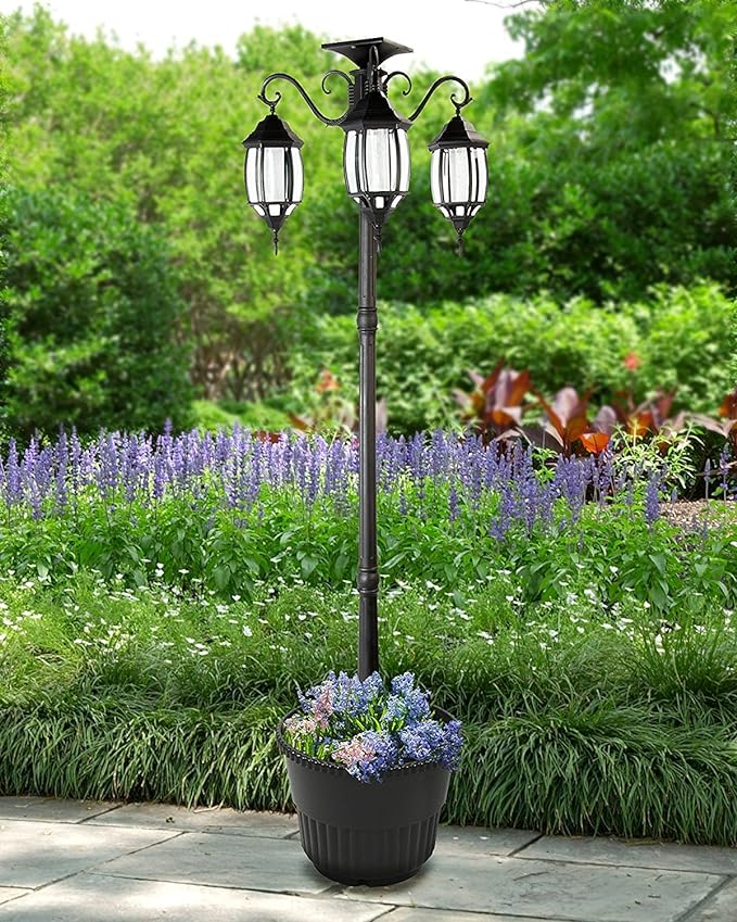 Solar lamp posts for sale hotsell