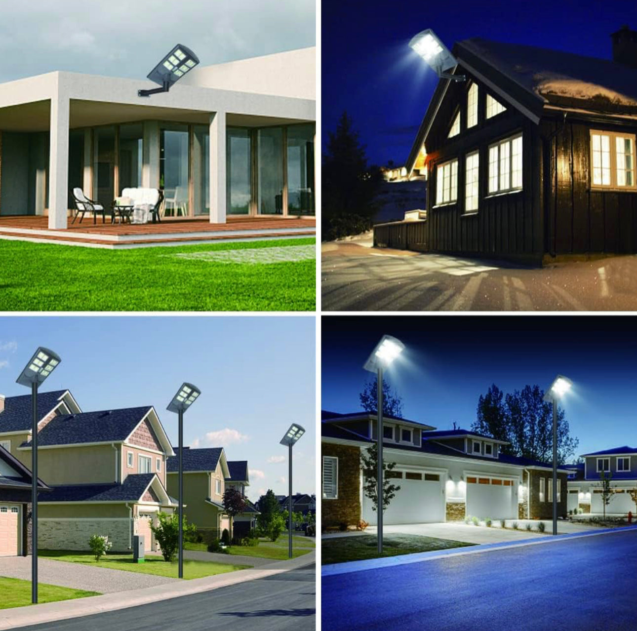 2600W Solar Street Lights Outdoor,Solar Security Flood Lights 42000lumens 6500K Dusk to Dawn Without Motion Sensor IP66 Waterproof for Parking Lot,Stadium,Garden,Yard,Basketball