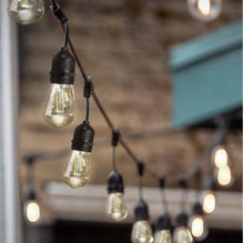 Load image into Gallery viewer, 48 Ft Waterproof LED Outdoor String Lights - Hanging, Dimmable 2W Vintage Edison Bulbs