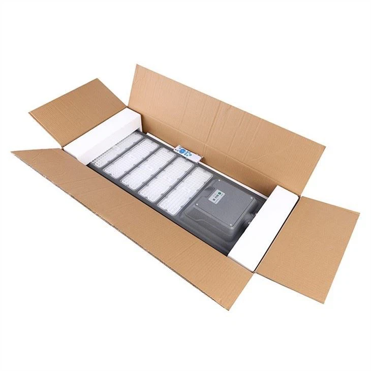 9000W Aluminum Frame All In One Solar Street /Parking Lights Motion Sensor, Dusk to Dawn 180000LM with Remote Control