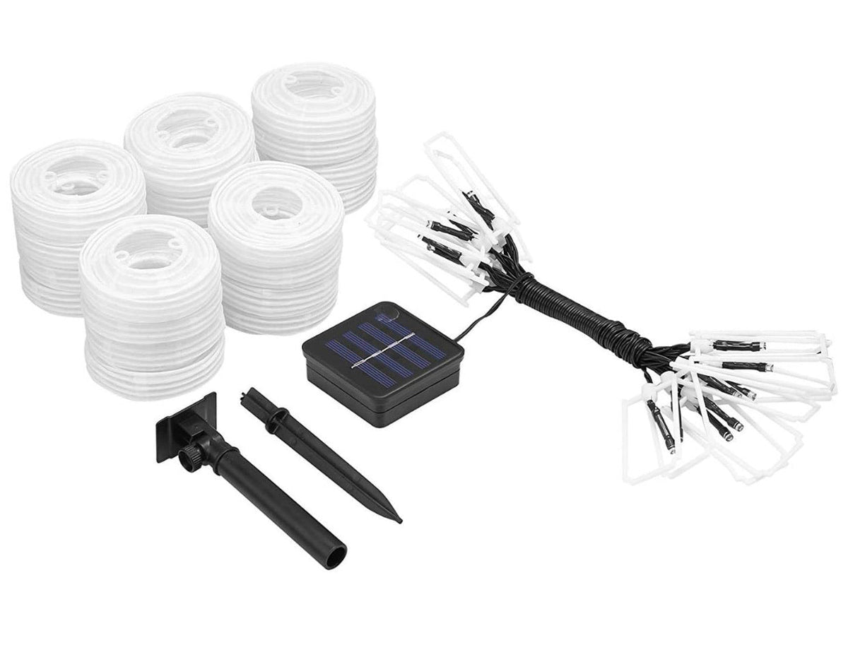 27Ft Solar Lamp Lantern Led Solar Garden Light Garland -10 Bulbs - Outdoor Solar Outlet