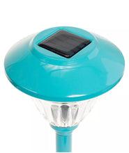 Load image into Gallery viewer, LED-Energizer-Solar-Pathway-Light-Turquoise-Front-View