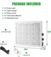 Load image into Gallery viewer, MaxBloom  Dimmable COB LED Grow Light 12-Band Full Spectrum Plant Growing Lamps with Veg/Bloom Dimmer, UV&amp;IR