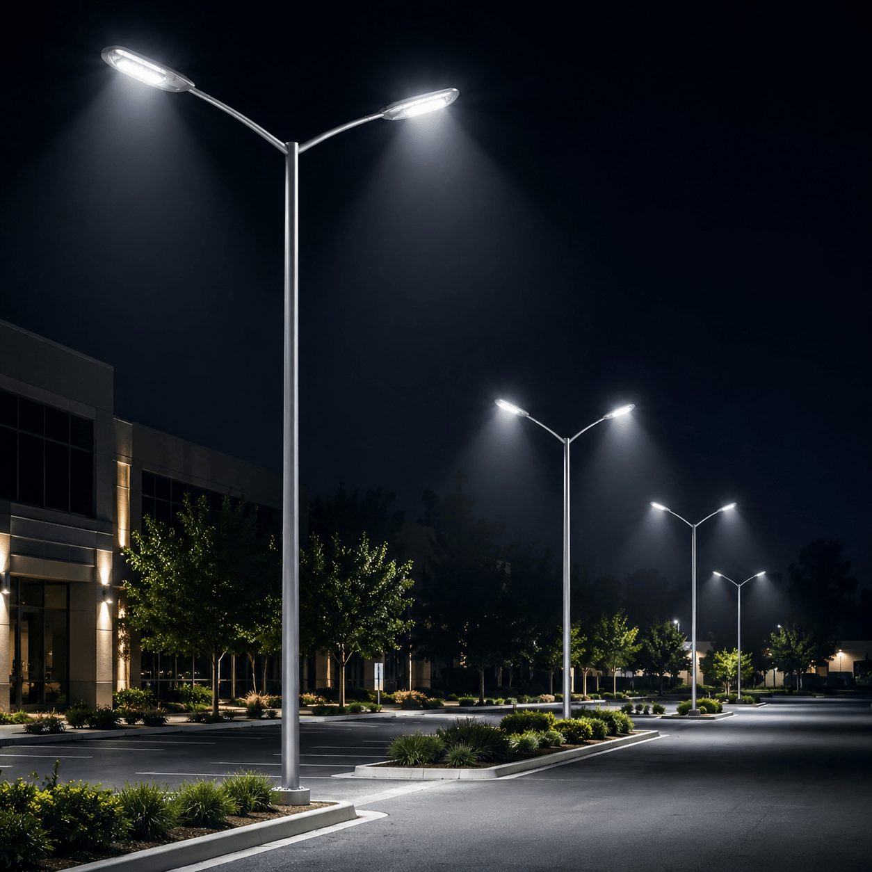 Electric Parking/Street Light - Outdoor Solar Outlet