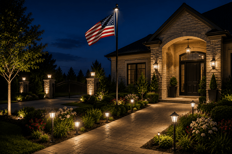Flag Poles & Entryways