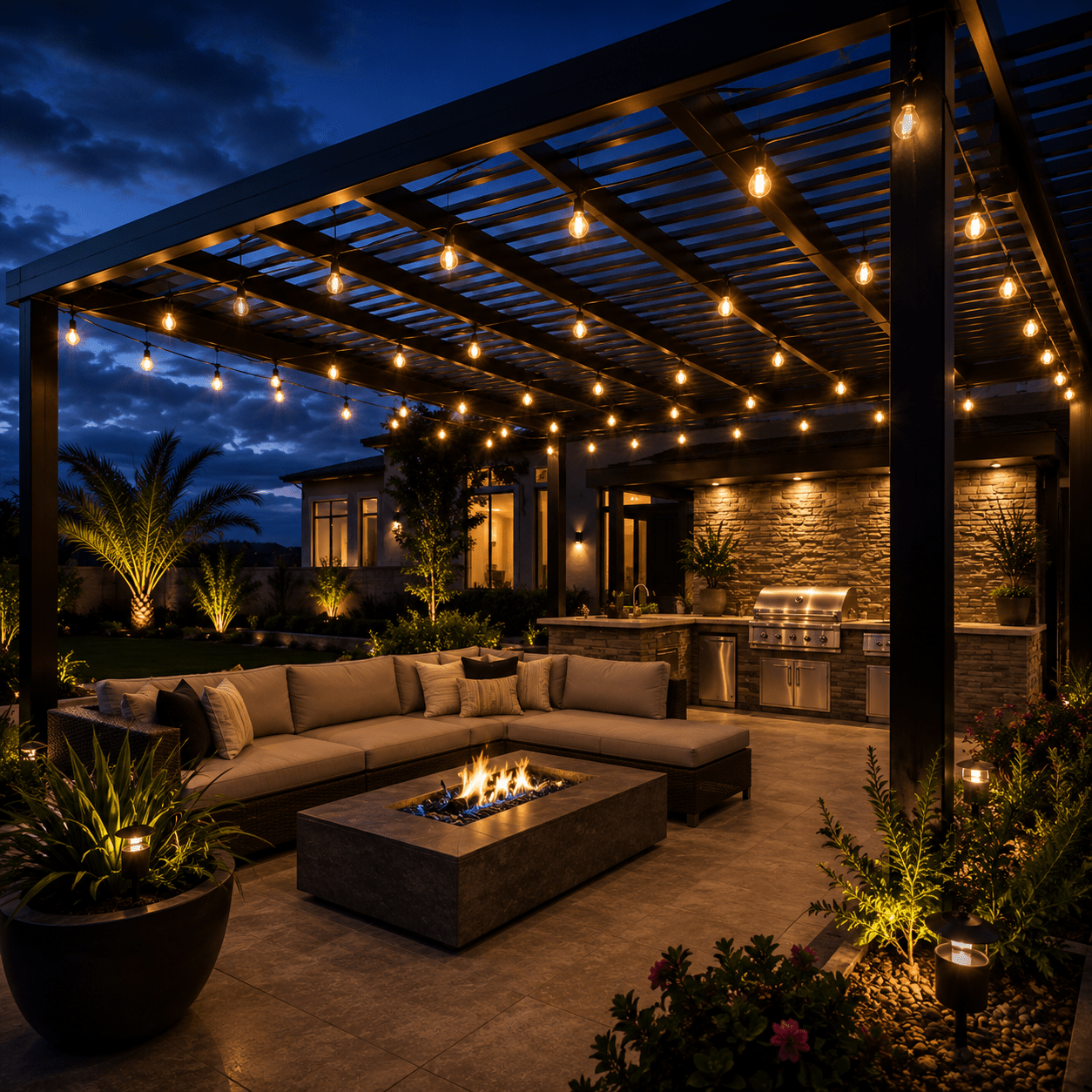 LED String Lights - Outdoor Solar Outlet