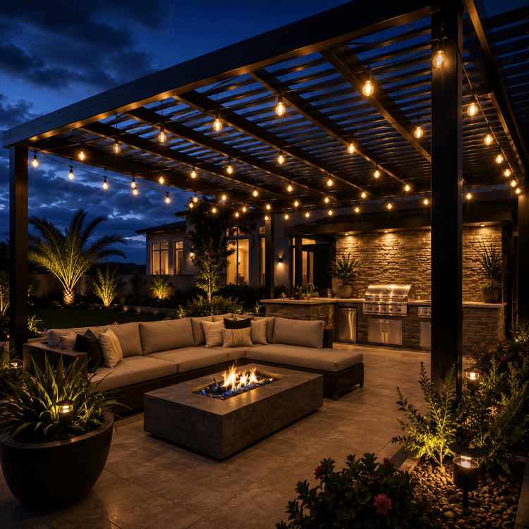 LED String Lights - Outdoor Solar Outlet