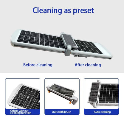 10,000W Commercial Solar street light All In One 6500K-Self Cleaning - Outdoor Solar Outlet