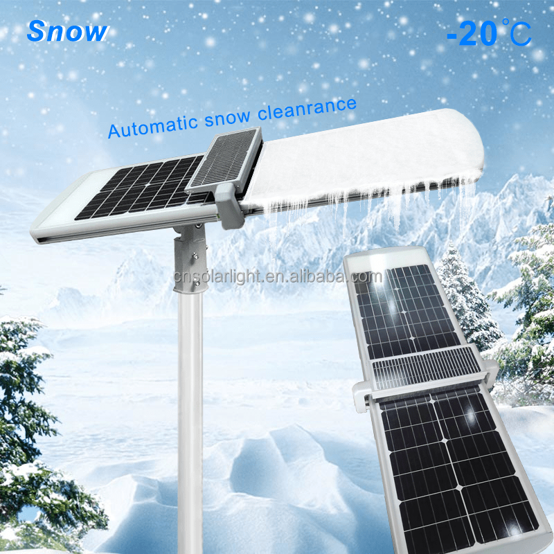 10,000W Commercial Solar street light All In One 6500K-Self Cleaning - Outdoor Solar Outlet