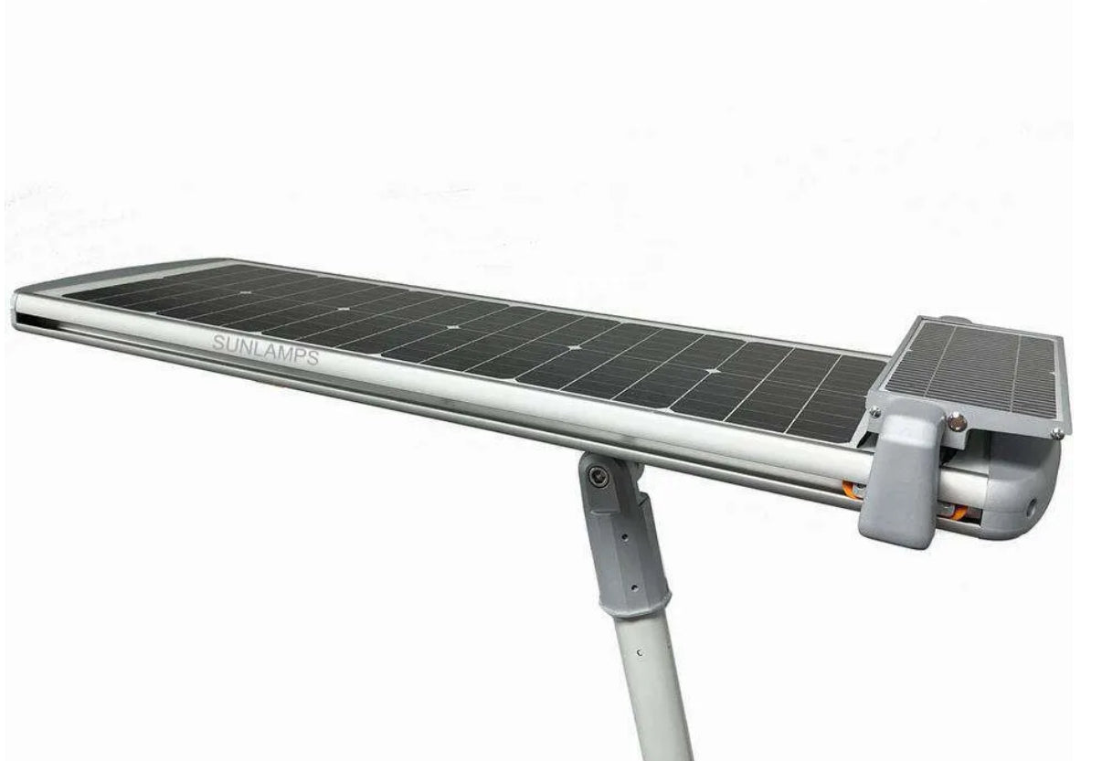 10,000W Commercial Solar street light All In One 6500K-Self Cleaning - Outdoor Solar Outlet