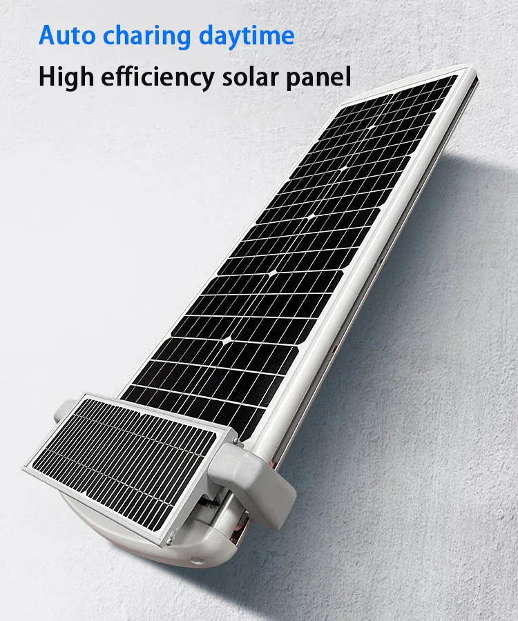 10,000W Commercial Solar street light All In One 6500K-Self Cleaning - Outdoor Solar Outlet
