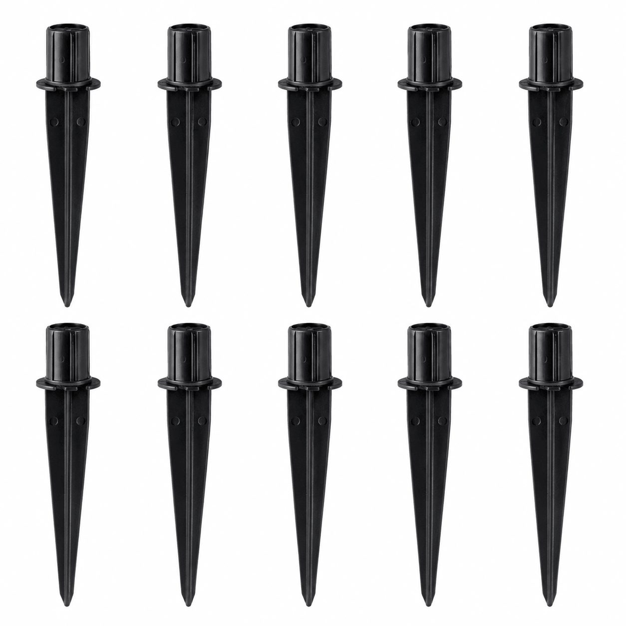10x Path Light Replacement Stakes Ground Solar Light Spikes for Garden Lamps - Outdoor Solar Outlet