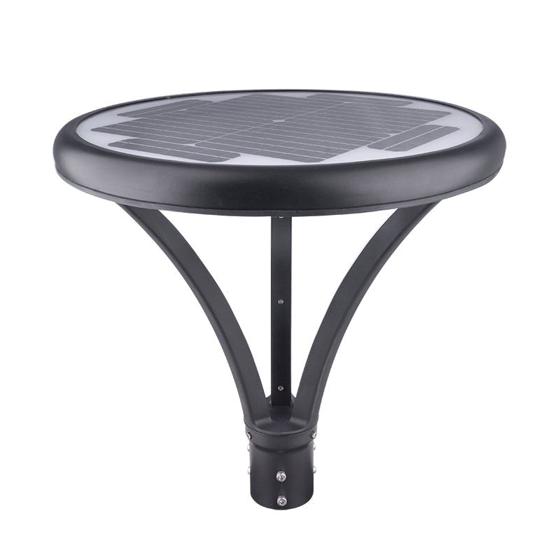 12000W Solar Lamp Post Cap – 240000LM Aluminum Solar Post Top Light, IP65, Dusk-to-Dawn, 120° Wide Beam - Outdoor Solar Outlet