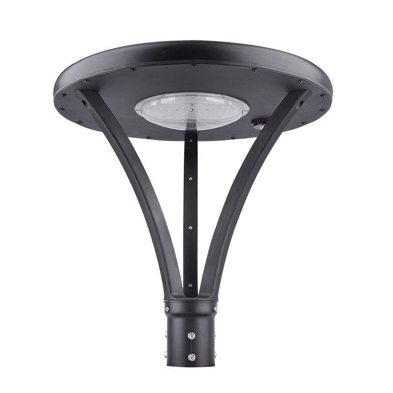 12000W Solar Lamp Post Cap – 240000LM Aluminum Solar Post Top Light, IP65, Dusk-to-Dawn, 120° Wide Beam - Outdoor Solar Outlet