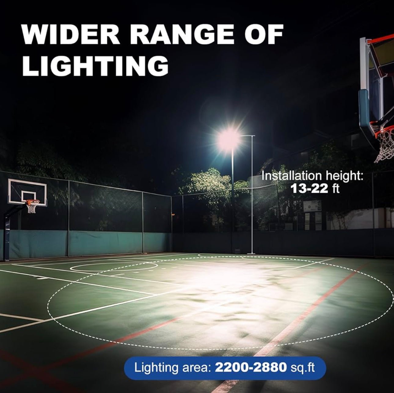 1600W Commercial Solar Street Lights Outdoor Waterproof 160000LM Dusk to Dawn - Outdoor Solar Outlet