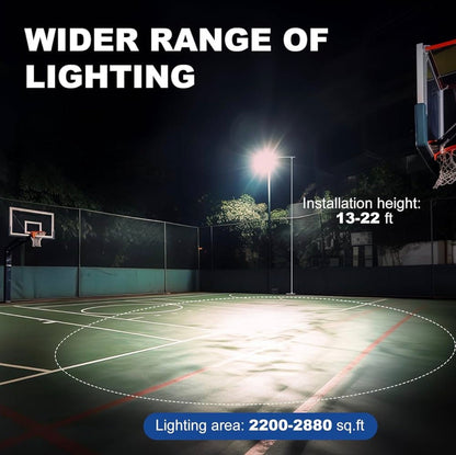 1600W Commercial Solar Street Lights Outdoor Waterproof 160000LM Dusk to Dawn - Outdoor Solar Outlet