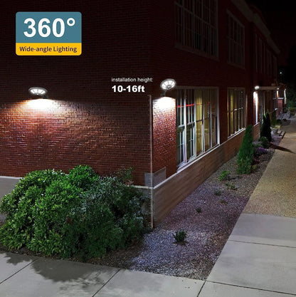 2 Pack SmartYard 300W Solar Street Light 168LED Dusk to Dawn,6500K with Motion Sensor - Outdoor Solar Outlet