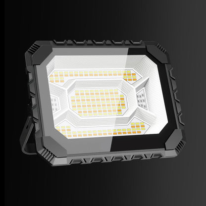 200W Solar Work Flood Light Rechargeable, 16000LM Portable Camping Lights 3000K/4500K/6500K, 16000mAh Battery - Outdoor Solar Outlet