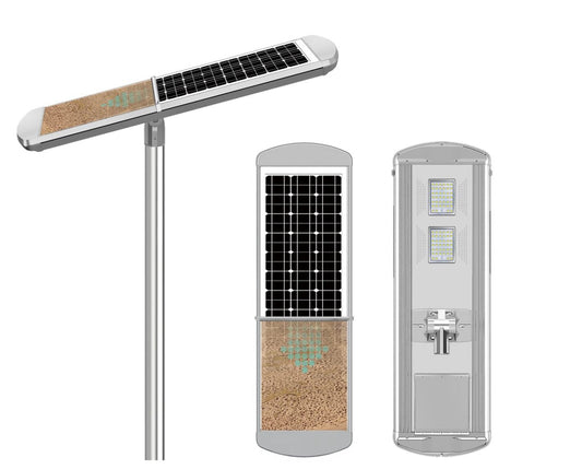 2400w Self Cleaning Solar Street Light Diecast Aluminum - Outdoor Solar Outlet
