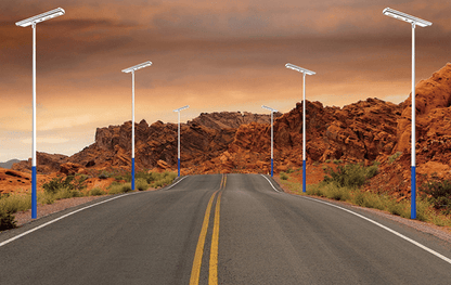 2400w Self Cleaning Solar Street Light Diecast Aluminum - Outdoor Solar Outlet