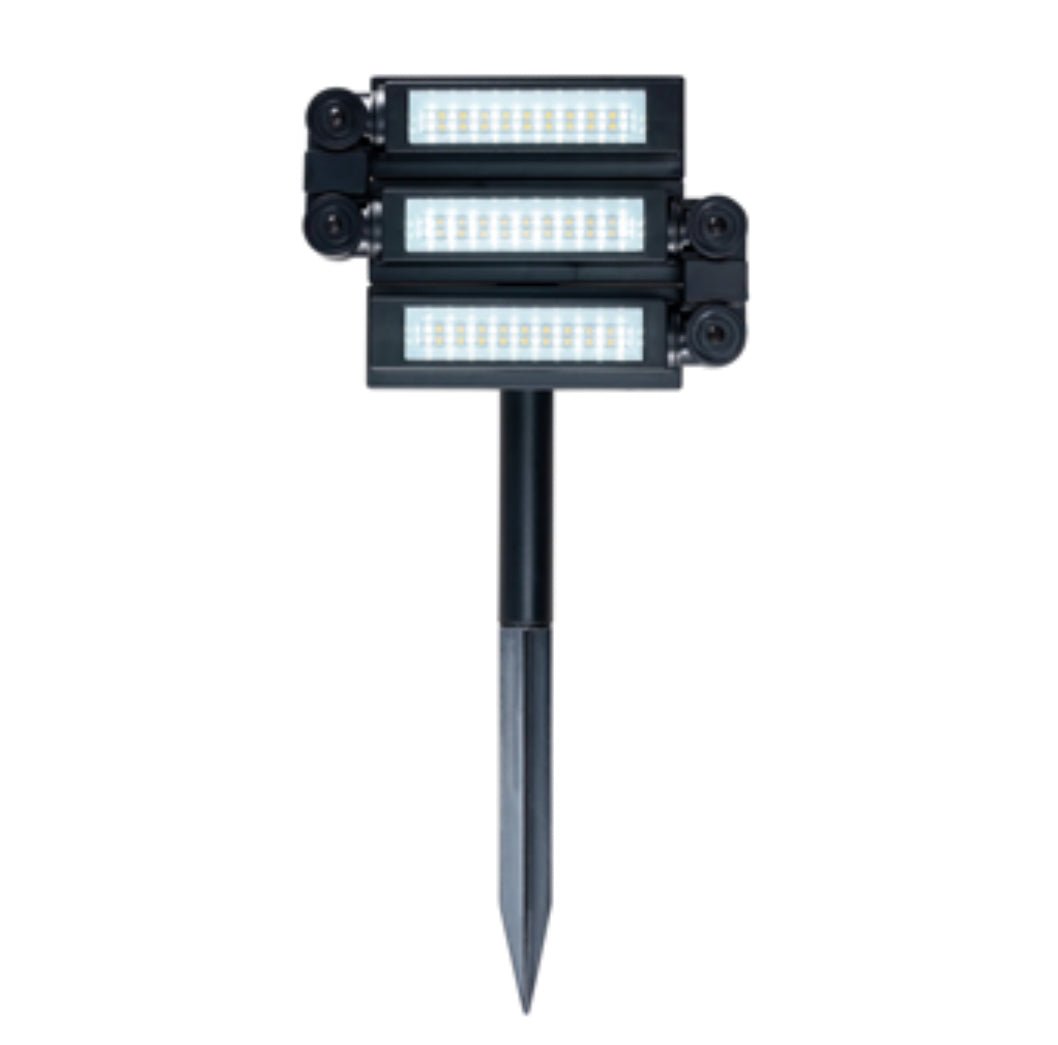 3 Color Temperature 180° Solar Powered Flood Light Outdoor 230 Lumen - Waterproof Bright LED Spotlight - Outdoor Solar Outlet