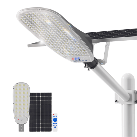 4000W Solar Street Lights Outdoor,400000LM Ultra-bright Solar Parking Lot Lights Dusk to Dawn,Heavy Duty Split Type - Outdoor Solar Outlet