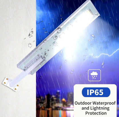 5000W Solar Powered Street Light Outdoor, Waterproof Solar Parking Lot Lights Commercial Motion Sensor LED Flood Lights with Remote - Outdoor Solar Outlet