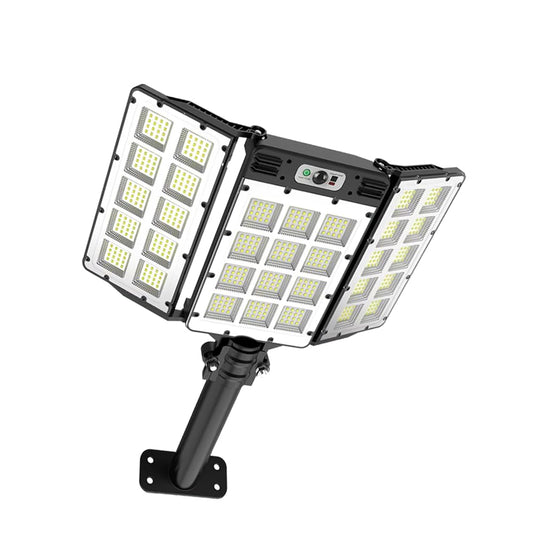 500W Solar Street Lights,6000mAh 800LED Motion Sensor Outdoor Lights with Remote Control, IP66 Waterproof Adjustable Flood Light - Outdoor Solar Outlet