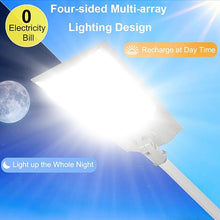 Load image into Gallery viewer, 4000W Solar Street Lights Outdoor Motion Sensor, Dusk to Dawn Solar Flood Light with Remote Control, IP67 Waterproof Security Light for Parking Lot,Garden,Street,Playground
