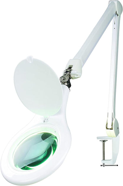5X PRO XL Magnifying Desk Clamp Lamp – With Bright LED Light - Outdoor Solar Outlet