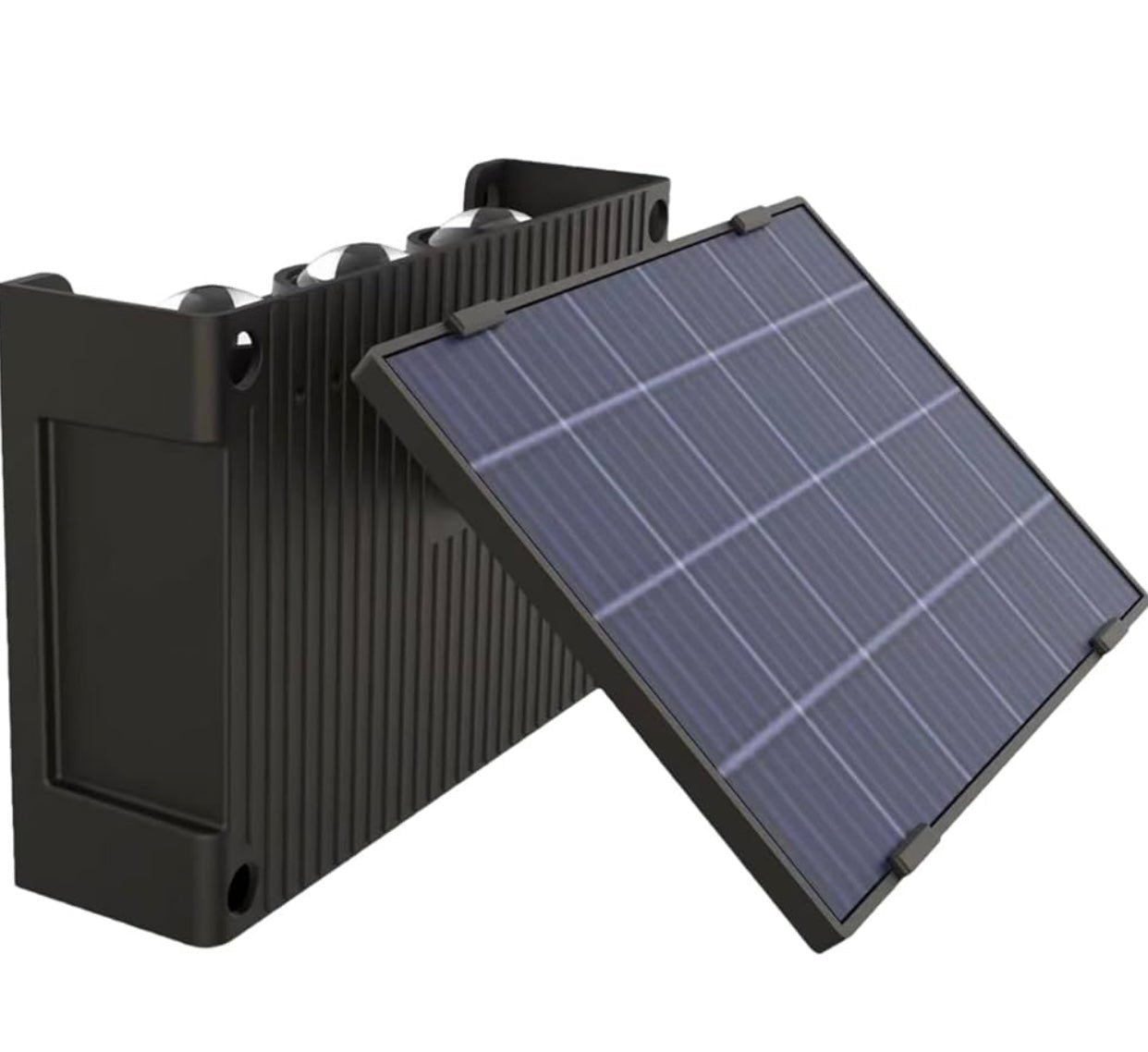 6 Pack Solar Fence Lights, Solar Deck Lights, Waterproof Outdoor Wall Lights (Warm White) - Outdoor Solar Outlet