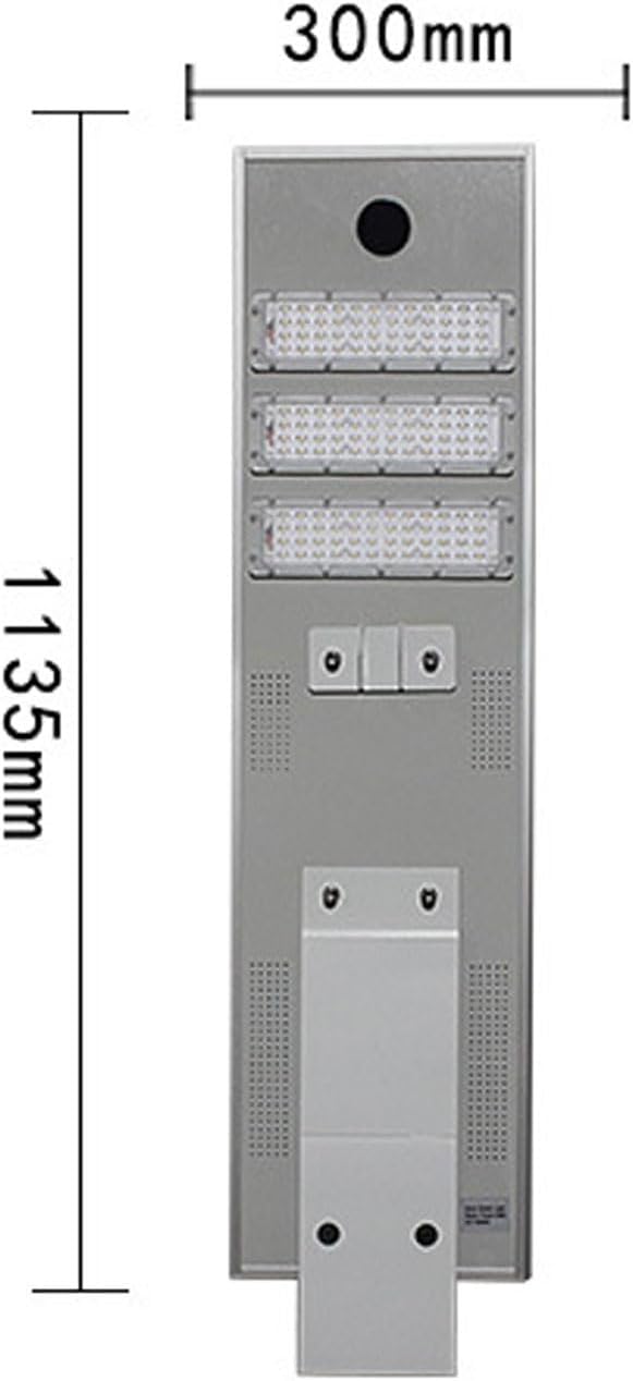 6000W Aluminum Frame LED Integrated Solar Street Light, IP65 Waterproof , Radar Sensor + Light Sensor, Dusk to Dawn Solar - Outdoor Solar Outlet