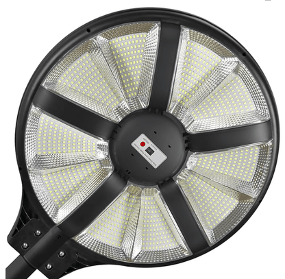 6000W Solar Street Light Outdoor Waterproof -Radar & Motion Sensing, Remote Control with 360° Wide Angle Lighting - Outdoor Solar Outlet