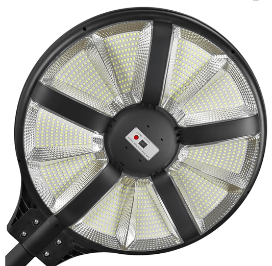 6000W Solar Street Light Outdoor Waterproof -Radar & Motion Sensing, Remote Control with 360° Wide Angle Lighting - Outdoor Solar Outlet