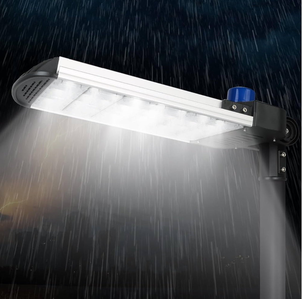 600W LED Parking Lot Lights Hard Wired , 60000LM 6000K with Dust to Dawn Photocell Sensor Slip Fitter - Outdoor Solar Outlet