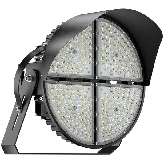 600W LED Stadium Light Ultra-Bright, 90000LM, Waterproof, IP66, 5000K Color Temperature, for Stadium, Basketball, Football Court - Outdoor Solar Outlet