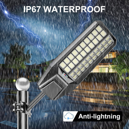 6500W Solar Street Light 7000K 800000LM Auto On/Off Dusk to Dawn IP67 Waterproof Motion Sensor - Outdoor Solar Outlet