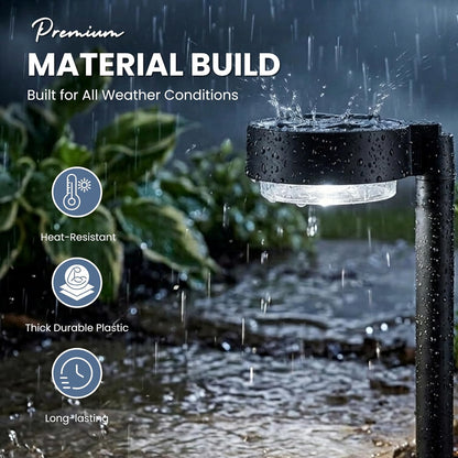 Energizer 20 Lumen Set of 4 Down light Aluminum Solar Pathway Lights