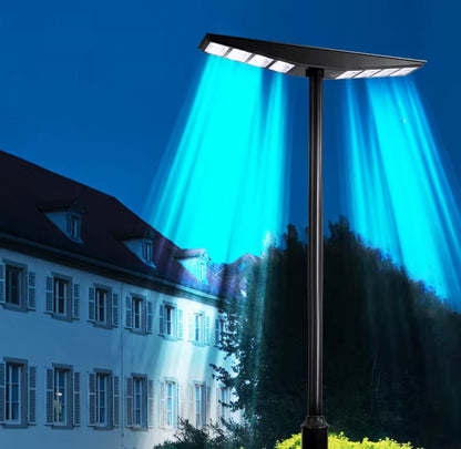 9000W All-in-One Double Side Solar Street Light Road Path Motion Sensor Parking a lot IP65 Waterproof - Outdoor Solar Outlet