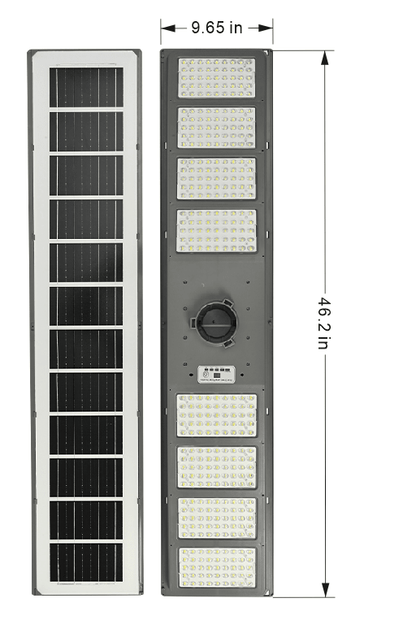 9000W All-in-One Double Side Solar Street Light Road Path Motion Sensor Parking a lot IP65 Waterproof - Outdoor Solar Outlet