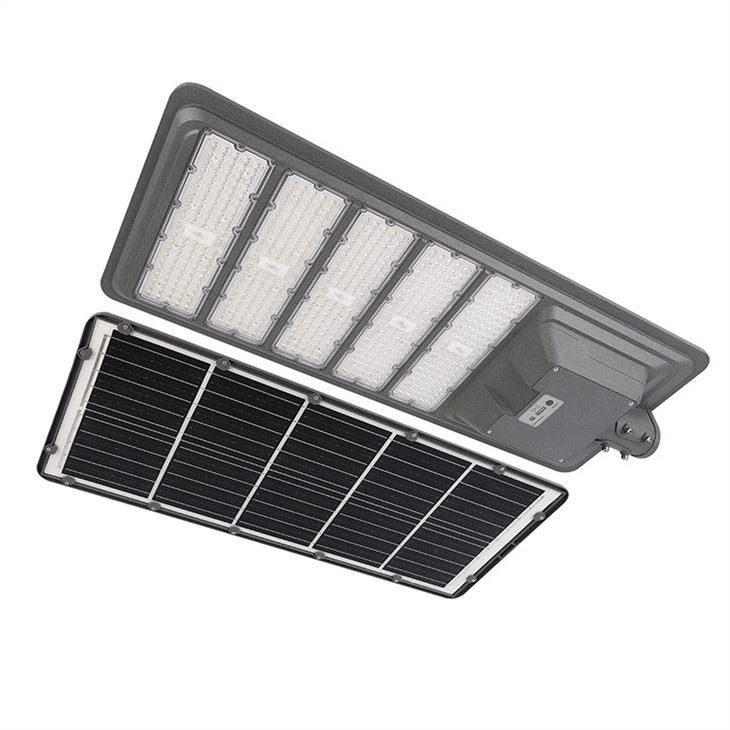 9000W Aluminum Frame All In One Solar Street /Parking Lights Motion Sensor, Dusk to Dawn 180000LM with Remote Control - Outdoor Solar Outlet