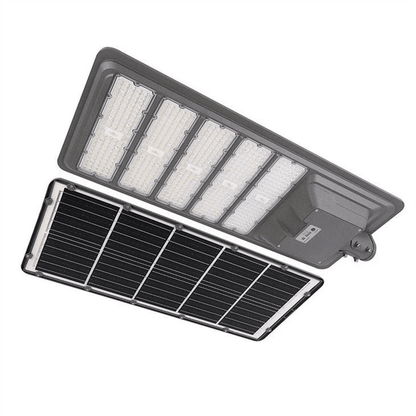 9000W Aluminum Frame All In One Solar Street /Parking Lights Motion Sensor, Dusk to Dawn 180000LM with Remote Control - Outdoor Solar Outlet
