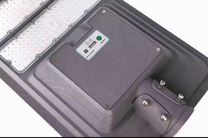 9000W Aluminum Frame All In One Solar Street /Parking Lights Motion Sensor, Dusk to Dawn 180000LM with Remote Control - Outdoor Solar Outlet