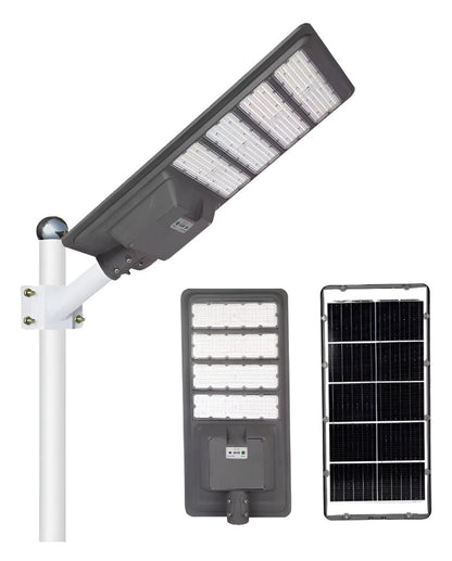 9000W Aluminum Frame All In One Solar Street /Parking Lights Motion Sensor, Dusk to Dawn 180000LM with Remote Control - Outdoor Solar Outlet