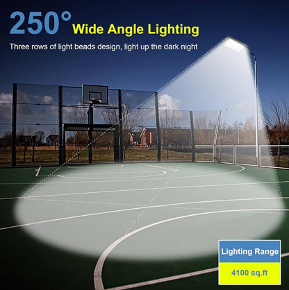 9000W Solar Street Light, 180000 Lumens Dusk to Dawn Street Lights Solar Powered Motion Sensor - Outdoor Solar Outlet