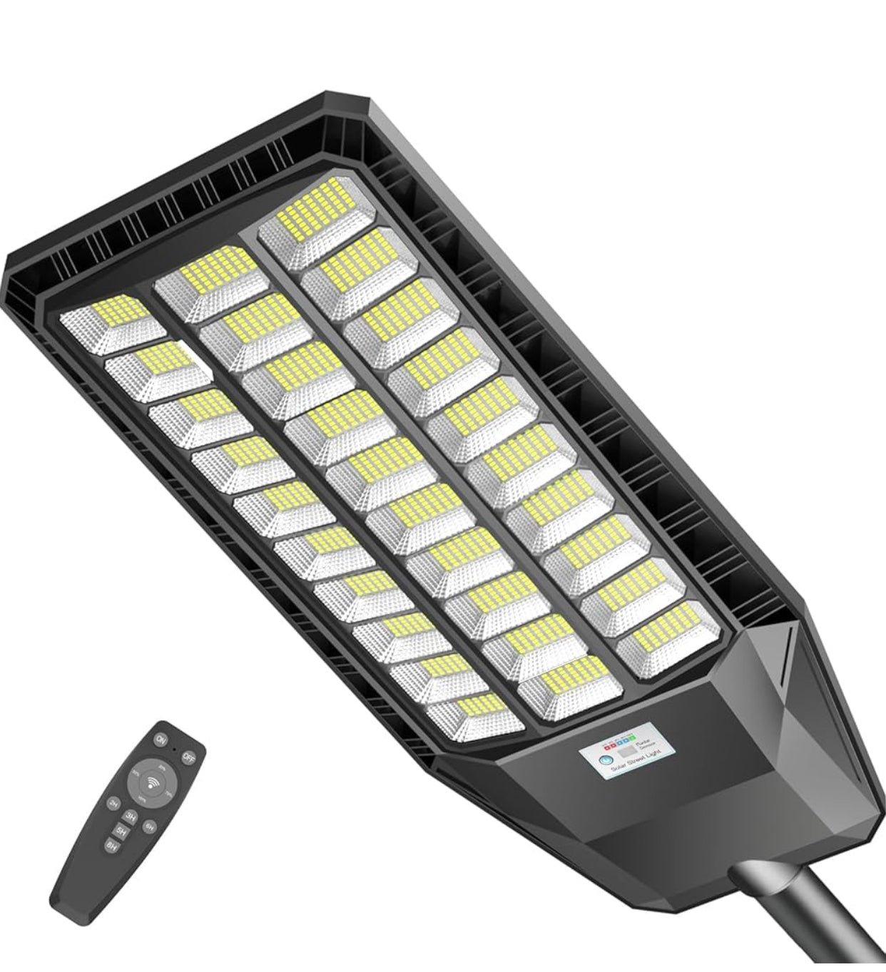 9000W Solar Street Light, 180000 Lumens Dusk to Dawn Street Lights Solar Powered Motion Sensor - Outdoor Solar Outlet
