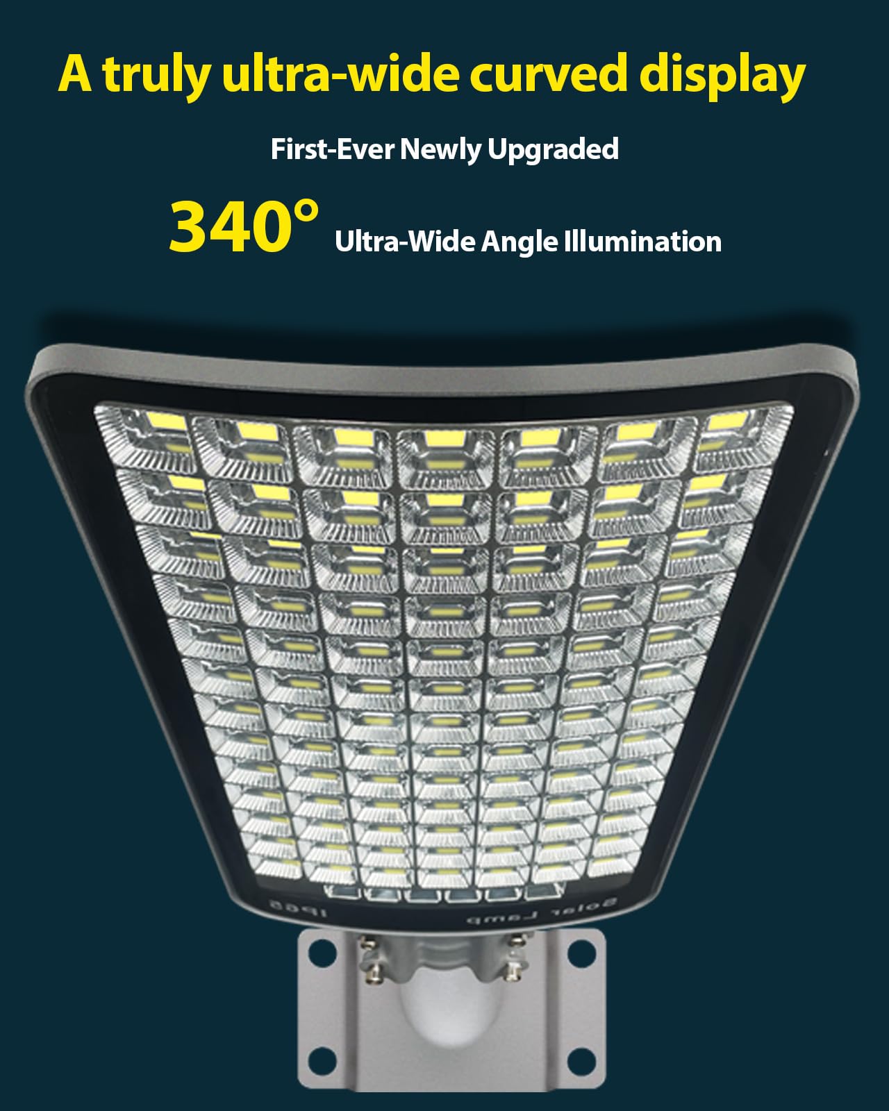 9000W Solar Street Light Aluminum Outdoor, Solar Lights Outdoor Waterproof IP65, 190,000 Lumen Solar Flood Lights with Remote - Outdoor Solar Outlet
