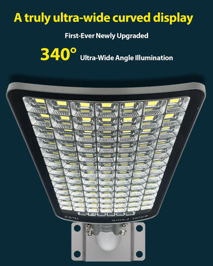 9000W Solar Street Light Aluminum Outdoor, Solar Lights Outdoor Waterproof IP65, 190,000 Lumen Solar Flood Lights with Remote - Outdoor Solar Outlet