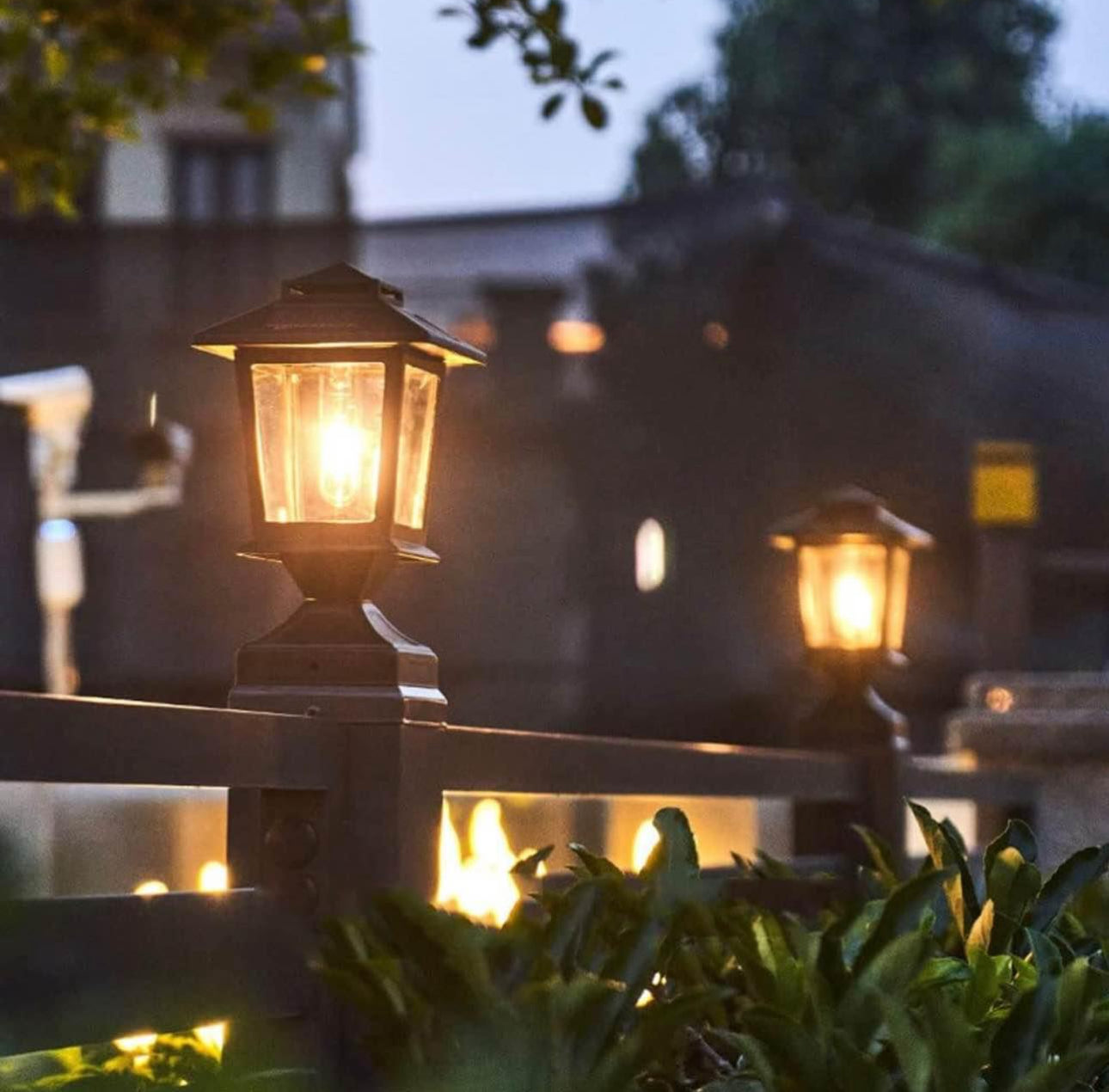 68" Solar Lamp Post Light With Planter,3-Head Solar Pole Light Outdoor Waterproof For Porch Yard Driveway Garden Patio Decor Canora Grey