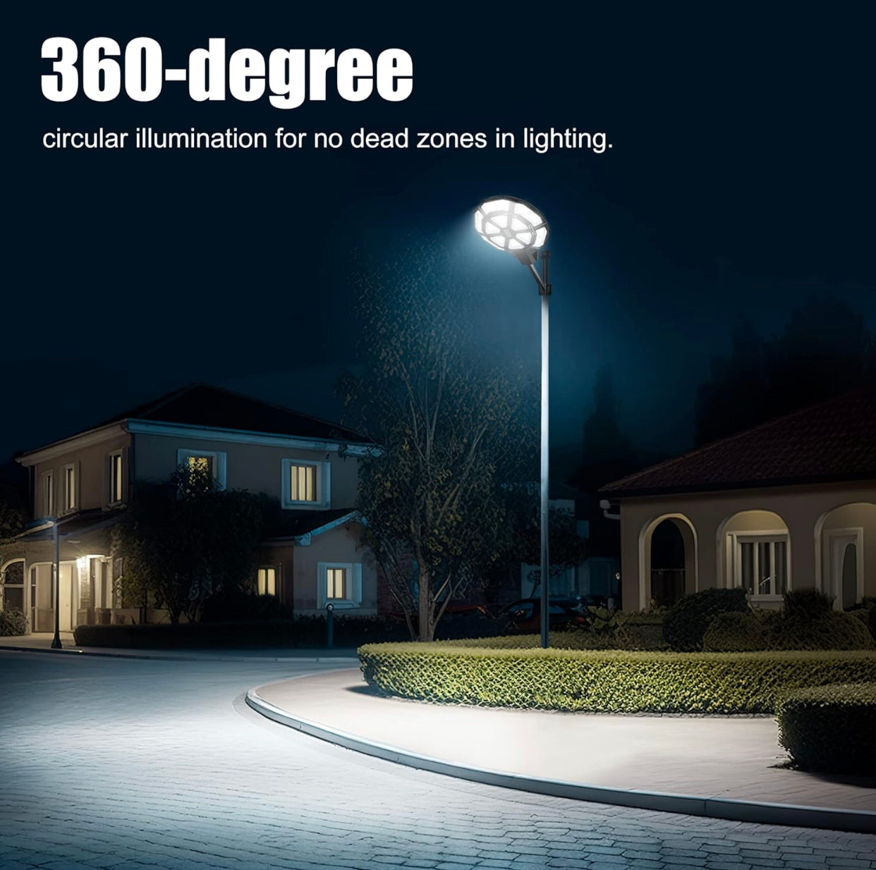 2500w Large Solar Street Lights Outdoor - Commercial Grade Solar Power 